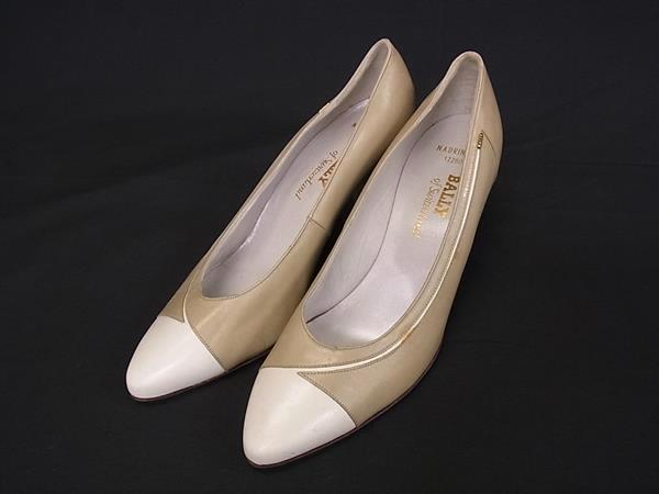 BALLY �Х꡼ �쥶�� �ҡ��� �ѥ�ץ� ������ 3 1/2(��23.5cm) �� ���塼�� ��ǥ����� �١������ DL4652