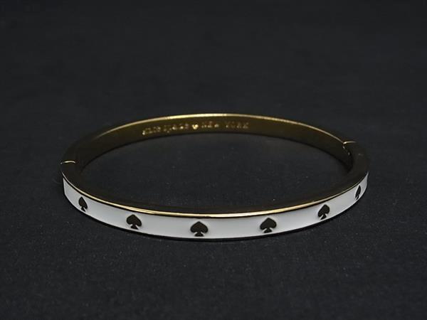 乐天商城 - ■美品■ kate spade ケイトスペード バングル ブレスレット アクセサリー レディース ゴールド系 DL2969