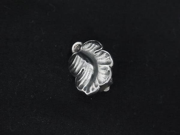 ■美品■ GEORG JENSEN ジョージ ジェンセン 50B SV925 片耳のみ クリップ式 イヤリング アクセサリー レディース シルバー系 DL3784(4.0)