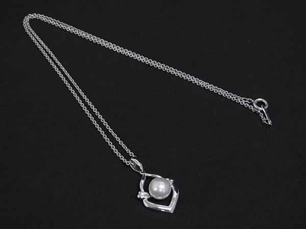 乐天商城 - ■美品■ ネックレス 本真珠 アコヤ真珠 パール 約0.7mm SV925 ネックレス アクセサリー レディース シルバー系 DL7212