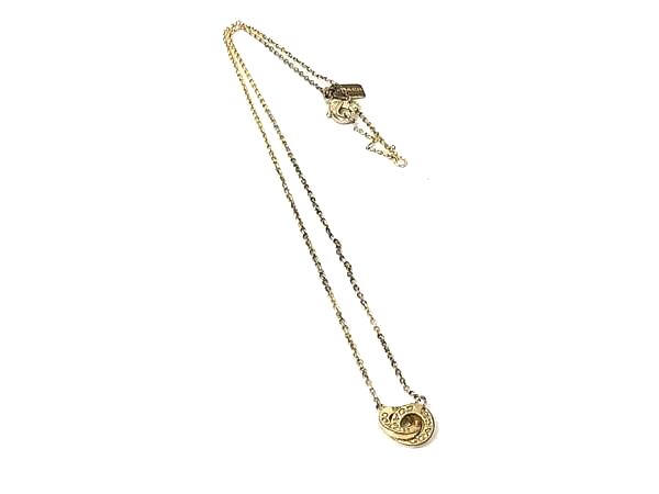 Indian Jewelry - COACH コーチ ネックレス ペンダント アクセサリー レディース ゴールド系 DN5892