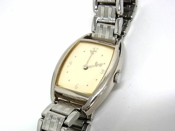 agnes b. アニエスベー V700-5110 SS クォーツ 生活防水 ウォッチ 腕時計 レディース シルバー系 DL8170