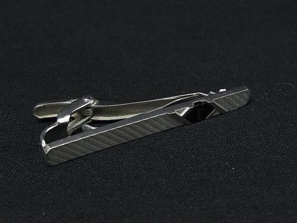 YVESSAINTLAURENT イヴサンローラン ネクタイピン タイクリップ アクセサリー ビジネス 紳士 メンズ シルバー系 DL8632