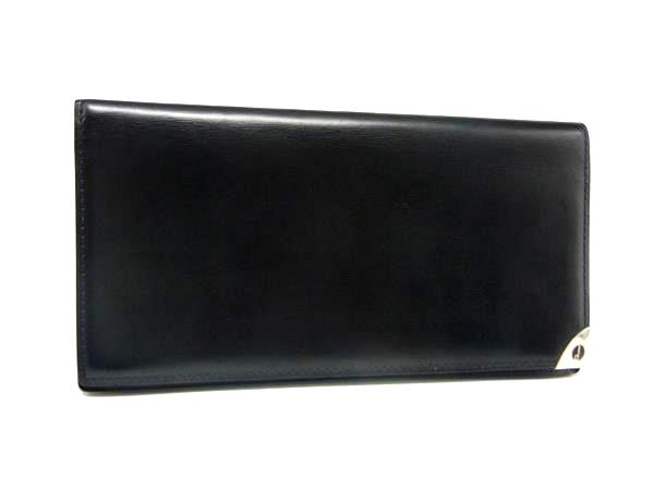 Other - ■美品■ dunhill ダンヒル レザー 二つ折り 長財布 ウォレット 札入れ メンズ ブラック系 DL2347
