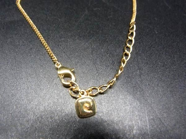pleasure-Store 楽天市場店の■美品■ pierre cardin ピエールカルダン パール ラインストーン ネックレス ペンダント アクセサリー レディース ゴールド系 DL2489｜アングル3
