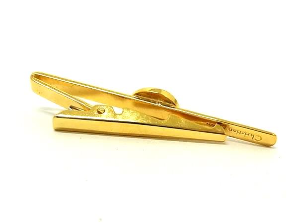 pleasure-Store 楽天市場店のChristianDior クリスチャンディオール ヴィンテージ ネクタイピン タイクリップ アクセサリー 紳士 メンズ ゴールド系 DL8682｜アングル2
