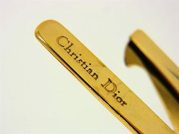pleasure-Store 楽天市場店のChristianDior クリスチャンディオール ヴィンテージ ネクタイピン タイクリップ アクセサリー 紳士 メンズ ゴールド系 DL8682｜アングル3