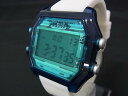 ■稼働品■新品■未使用■ IAMTHEWATCH アイアムザウォッチ XIAM SS×ラバー デジタル クォーツ 5気圧防水 腕時計 アイボリー系 DH9250(2)