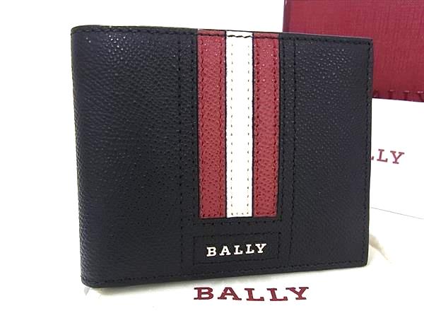 樂天商城 - ■新品■未使用■ BALLY バリー TEVYE LT レザー 二つ折り 財布 ウォレット 札入れ カード入れ メンズ ブラック系 FU9574