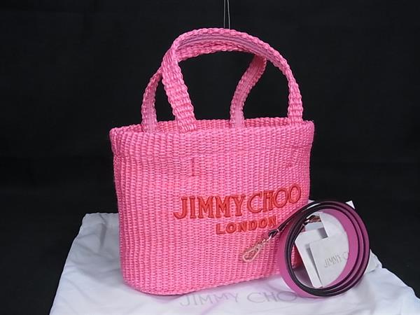 ジミーチュウ  ハンドバッグ ピンク  JIMMY CHOO 2WAYバッグ JIMMY CHOO（ジミーチュウ） ジミー チュウ AMIE / 2WAYハンドバッグ