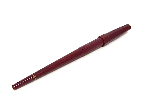 Stationeries （Talents） - ■美品■ PILOT パイロット デスクペン 万年筆 筆記用具 文房具 ステーショナリー レディース メンズ ボルドー系 DL6218