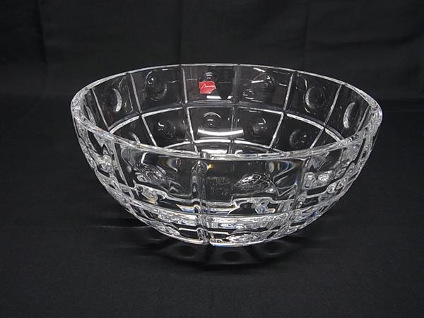 ■新品同様■ Baccarat バカラ エキノックス クリスタルガラス ボウル お皿 食器 テーブル ...