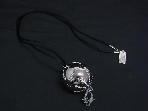 ■美品■ ChristianDior クリスチャンディオール 353 リップグロス ペンダント ネックレス レディース ピ..