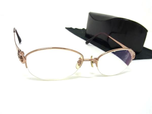 RENOMA - Salvatore Ferragamo フェラガモ FE1906T 876 ガンチーニ 度入り メガネ 眼鏡 めがね レディース メンズ ゴールド系 DL8427