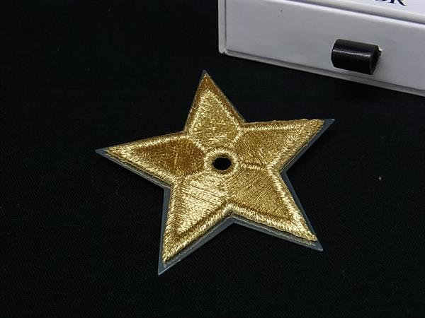 樂天商城 - ■極美品■ ChristianDior クリスチャンディオール スター 星型 ピンバッジ ピンブローチ アクセサリー ゴールド系 DL8892