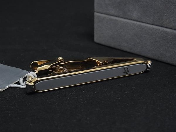 ■美品■ ChristianDior クリスチャンディオール ヴィンテージ タイクリップ タイピン ビジネス 紳士 メンズ シルバー系 DL8983