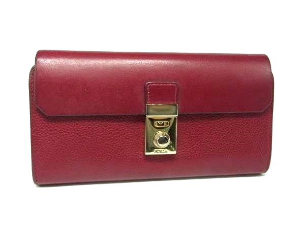 ■美品■ FURLA フルラ レザー 二つ折