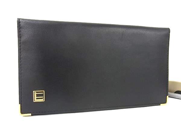 B, C, D, G, J, L, S, T, Z - ■極美品■ dunhill ダンヒル コンフィデンシャル レザー 二つ折り 長財布 ウォレット 札入れ 小銭入れ メンズ ブラック系 BN7931