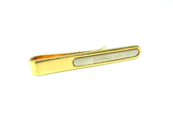 Other - ChristianDior クリスチャンディオール ネクタイピン タイクリップ アクセサリー 紳士 ビジネス メンズ ゴールド系 DM0188