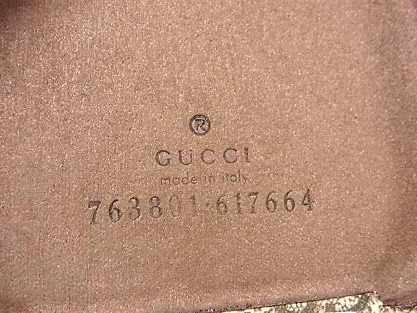 GUCCI グッチ PVC オフィディア GGマーモント GG柄 iPhone15 pro 対応 アイフォンケース スマホケース ブラウン系 GC1195