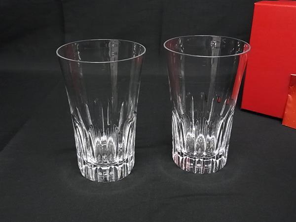 樂天商城 - ■極美品■ Baccarat バカラ エトナ クリスタルガラス ハイボール グラス コップ 食器 テーブルウェア 2客セット クリア BR1546