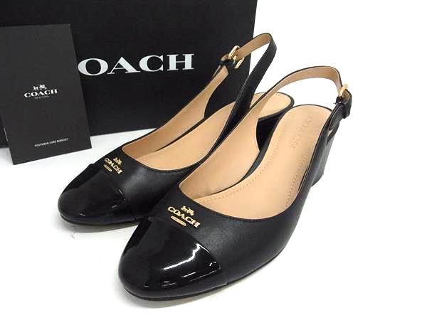 COACH コーチ 黒 リボン ハイヒール　パンプス　35.5 新品未使用 楽天市場】coach(コーチ) パンプスの通販