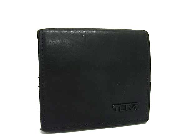 TUMI - TUMI トゥミ レザー コインケース コインパース 小銭入れ メンズ ブラック系 DN5426