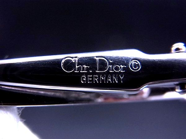 pleasure-Store 楽天市場店のChristianDior クリスチャンディオール タイクリップ ネクタイピン アクセサリー ビジネス 紳士 メンズ シルバー系 DM7854｜アングル3