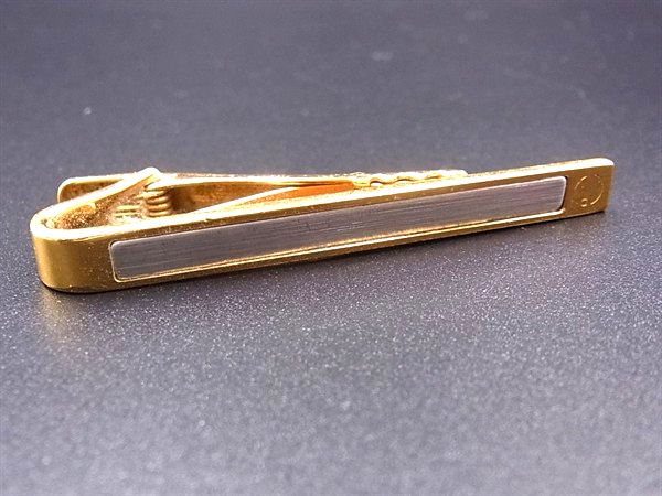 dunhill ダンヒル ヴィンテージ ネクタイピン タイクリップ アクセサリー 紳士 メンズ ゴールド系 DM7932
