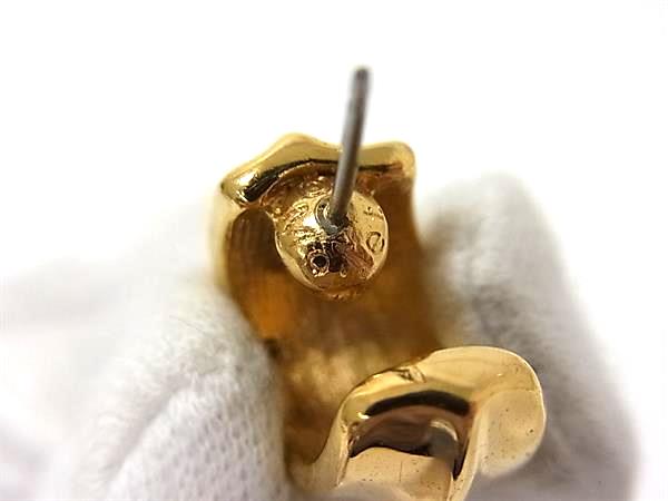 pleasure-Store 楽天市場店の■美品■ MONET モネ ピアス アクセサリー レディース ゴールド系 DN6133｜アングル3