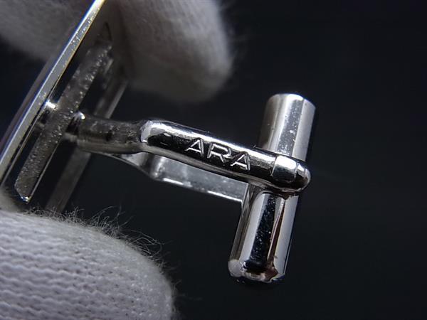 ARA アラ SV925 カフスボタン カフリンクス ネクタイピン タイクリップ アクセサリ...