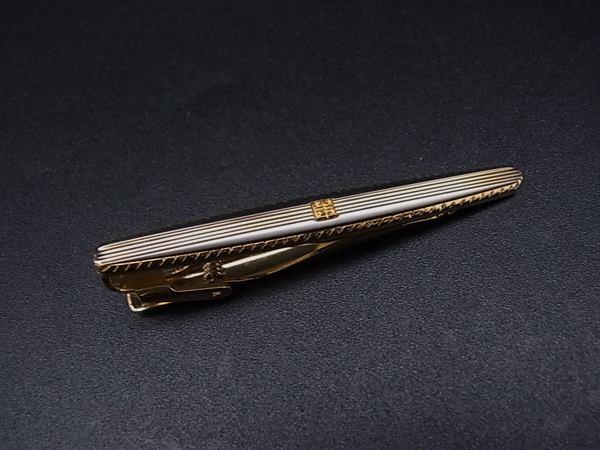 ■美品■ GIVENCHY ジバンシィ タイクリップ ネクタイピン アクセサリー メンズ ゴールド系 DN4062