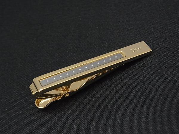 ■極美品■ ChristianDior ディオール ヴィンテージ タイクリップ ネクタイピン アク...