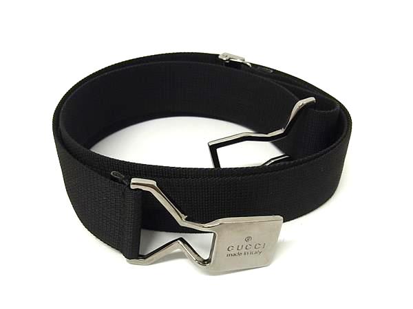 商品情報 ブランド名 GUCCI グッチ 状態ランク ABランク(美品) ライン カラーブラック系 素材 サイズ(cm) 全長 約106.5cm　ウエスト 約103cm(最大、調節可能)　ベルト幅 約3.1cm サイズ(inch) ポケット 付属品画像内にあるものが全てになります シリアル及び刻印 状態使用感小　擦れ小　汚れ小　金具小傷金具くすみ小 □□□　状態ランクについて　□□□ 【N】　新品 【S】　未使用品（展示品など） 【A】　傷汚れが少なく状態の良い商品 【B】　程よい使用感や多少の傷、汚れはあるが程度良好の商品 【C】　使用感の他、目立つ傷や汚れが見れる商品 【D】　かなり大きな痛みがある難あり商品 ※記載させていただきました状態説明・ランクは、あくまで弊社基準にて判断したものとなります。 その為、個人差による主観の差が生じる場合も御座いますので、あらかじめご了承頂いた上で、ご検討下さいませ。 pleasure（株式会社peace）が販売しています。 出品中の商品につきましては全て正規品(本物）でございます。 （古物許可証第305521507463東京都公安委員会）