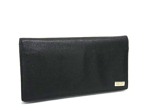 商品情報 ブランド名 BALLY バリー 状態ランク Bランク ライン カラーブラック系 素材 レザー サイズ(cm) W 約18.6cm　H 約9.2cm　D 約1.2cm サイズ(inch) W 約7.32inch　H 約3.62inch　D 約0.47inch ポケット中 ポケット×4　札入れ×1　小銭入れ×1　カード入れ×8 付属品画像内にあるものが全てになります シリアル及び刻印 状態使用感　擦れ　汚れ小　金具小傷縁剥げ　内部素材切れ □□□　状態ランクについて　□□□ 【N】　新品 【S】　未使用品（展示品など） 【A】　傷汚れが少なく状態の良い商品 【B】　程よい使用感や多少の傷、汚れはあるが程度良好の商品 【C】　使用感の他、目立つ傷や汚れが見れる商品 【D】　かなり大きな痛みがある難あり商品 ※記載させていただきました状態説明・ランクは、あくまで弊社基準にて判断したものとなります。 その為、個人差による主観の差が生じる場合も御座いますので、あらかじめご了承頂いた上で、ご検討下さいませ。 pleasure（株式会社peace）が販売しています。 出品中の商品につきましては全て正規品(本物）でございます。 （古物許可証第305521507463東京都公安委員会）