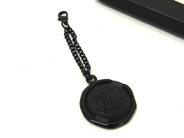 ■新品■未使用■ CHANEL シャネル ココマーク チャーム キーホルダー レディース ブラック系 BQ6227