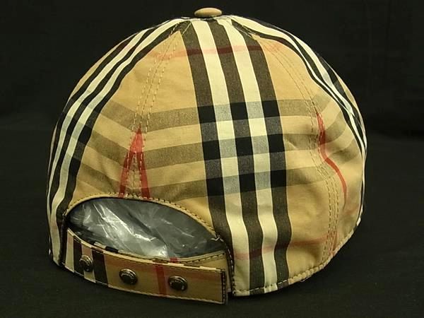 同様 BURBERRY バーバリー ノバチェック TBロゴ コットン100％ ベースボールキャップ 帽子 表記サイズ 56 ベー ypeace2015-10098638 pleasure-Store 楽天市場店 サンプル画像2