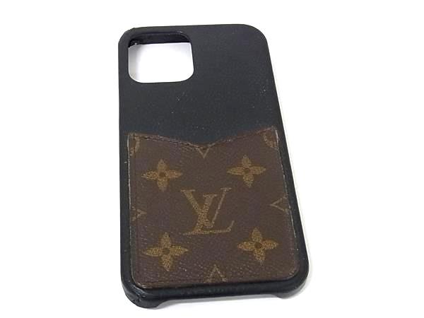 LOUIS VUITTON ルイヴィトン M80082 モノグラム バンパー iPhone 12Pro Max対応 アイフォンケース スマホケース ブラウン系 BK7703