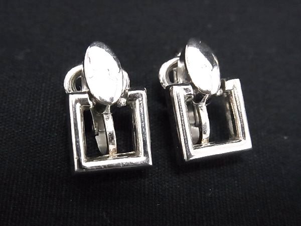 NINA RICCI ニナリッチ クリップ式 イヤリング アクセサリー レディース シルバー系 DD5501