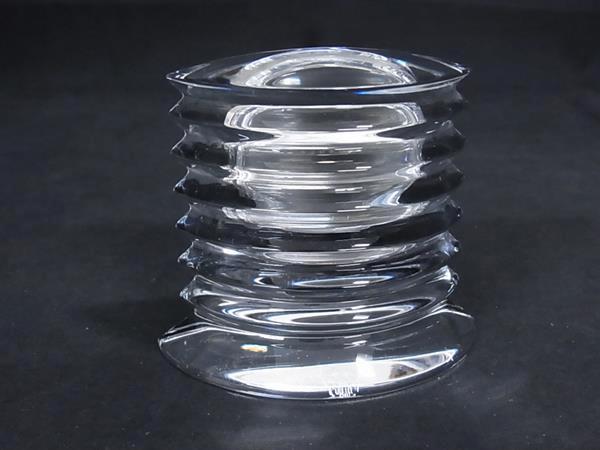 ■新品同様■ Baccarat バカラ ラランド クロック クリア クオーツ 置き時計 インテリア クリア BN3971 [2]