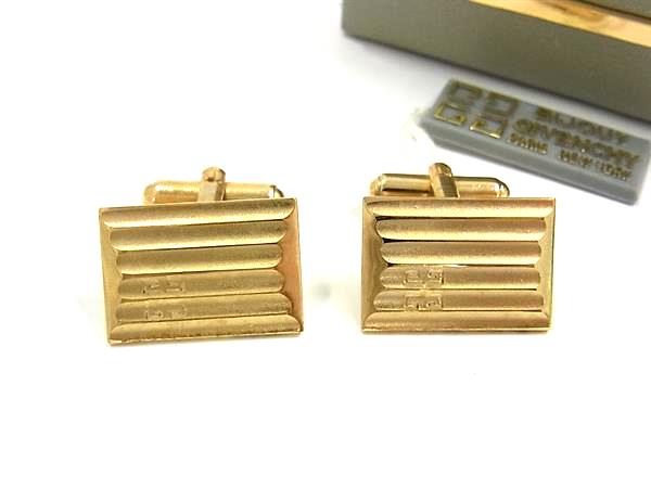 GIVENCHY ジバンシィ カフスボタン カフリンクス アクセサリー 紳士 ビジネス メンズ ゴールド系 DJ2205 冠婚葬祭 結婚式 葬式