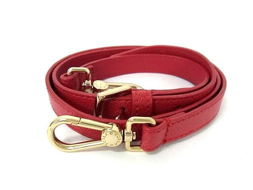 ■美品■ FURLA フルラ レザー バッグ用 ショルダーストラップ 斜め掛け 肩掛け レディース レッド系 FK5167 ■美品■ FURLA フルラ レザー バッグ用 ショルダーストラップ 斜め掛け 肩掛け レディース レッド系 FK5167