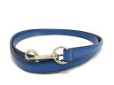 ■新品同様■ COACH コーチ レザー バッグ用 ショルダーストラップ 斜め掛け 肩掛け レディース ブルー系 BL6741