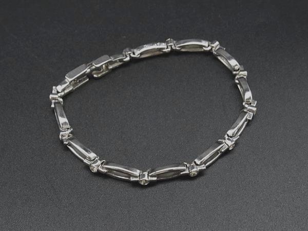 ■美品■ NINA RICCI ニナリッチ ラインストーン ブレスレット アクセサリー レディ...