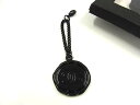■極美品■ CHANEL シャネル ココマーク キーホルダー バッグチャーム キーチャーム レディース メンズ ブラック系 DI0137