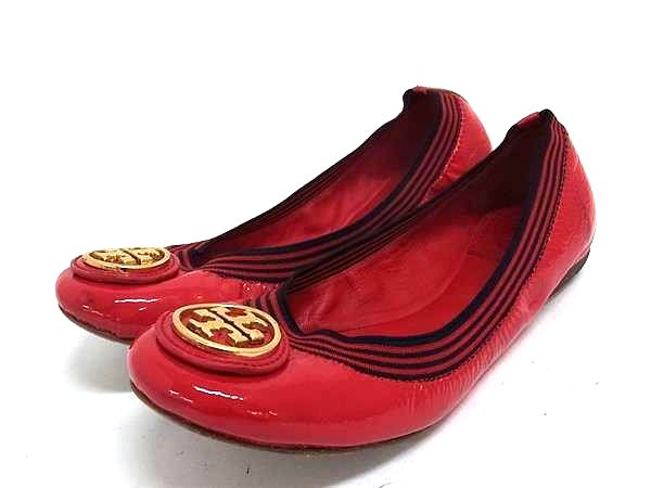 トリバーチペタンコパンプス TORY BURCH トリーバーチ フラットパンプス レディース 7M 24cm 【公式