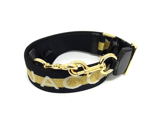 樂天商城 - ■極美品■ MARC JACOBS マークジェイコブス キャンバス ウェビング バッグ用 ショルダーストラップ 斜め掛け ブラック系 FI5700