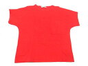 ■新品同様■ ChristianDior クリスチャンディオール コットン100% 半袖 Tシャツ トップス 表記サイズ 36 洋服 レッド系 AT6615