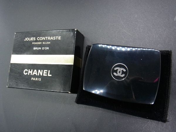 ■美品■ CHANEL シャネル JOVES CONTRASTE POWDER BLUSH チークカラー BRUN D'OR ブロンズ系 DE1631