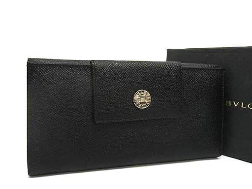 ■新品同様■ BVLGARI ブルガリブルガリ レザー 三つ折り 長財布 ウォレット 小銭入れ 札入れ メンズ ブラック系 FM4016 ■新品同様■ BVLGARI ブルガリブルガリ レザー 三つ折り 長財布 ウォレット 小銭入れ 札入れ メンズ ブラック系 FM4016